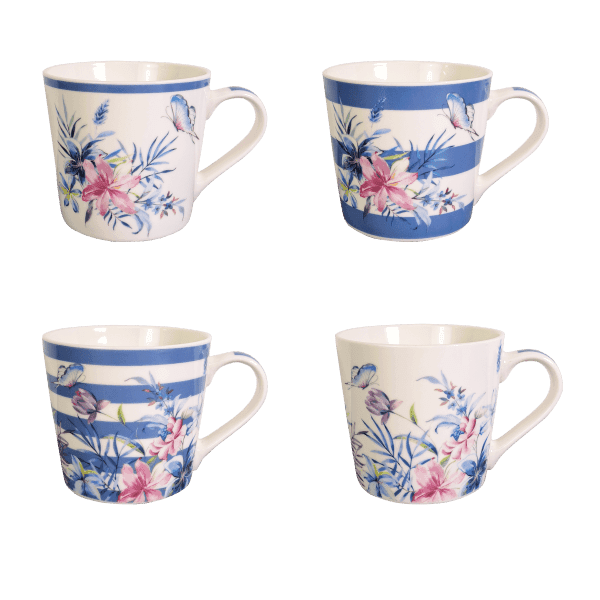 Чашка Букет з метеликом VT-C-189400 Vittora 400мл - зображення 1