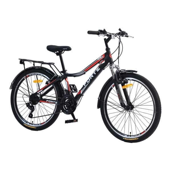 Велосипед Forte Stark 24 /13 чорно-червоний - зображення 1