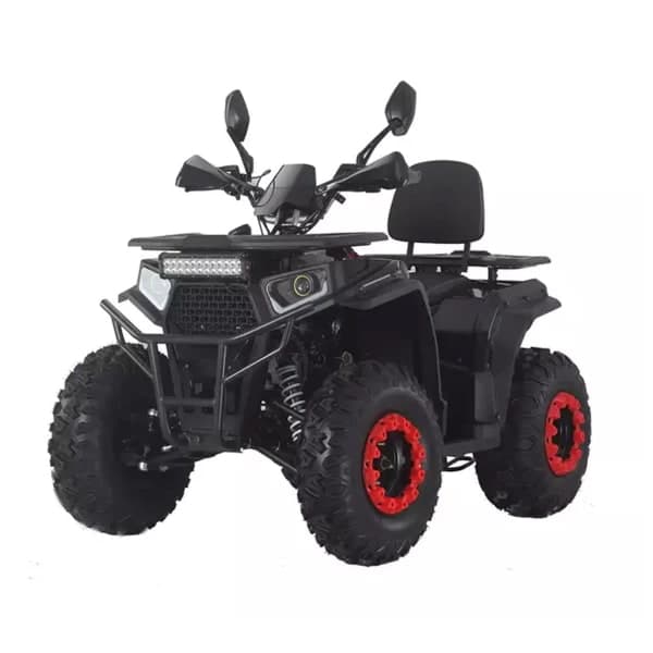 Квадроцикл Forte ATV200G, червоно-чорний - зображення 1