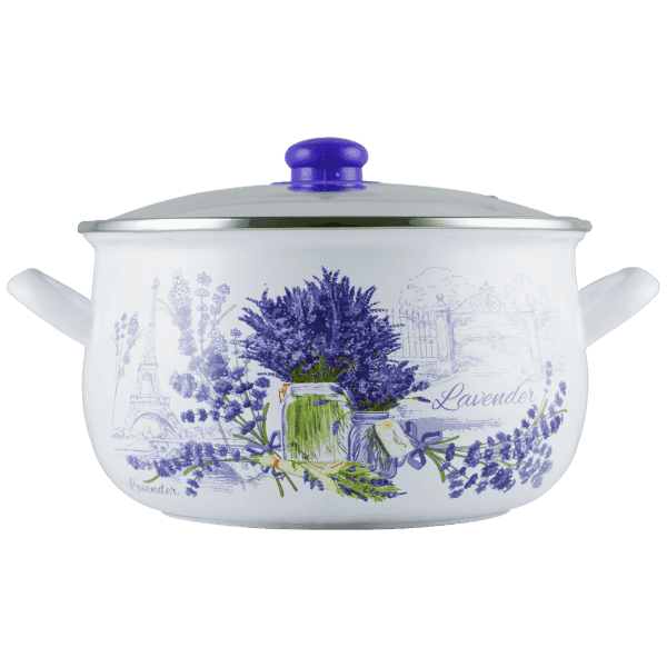 Каструля GT-T-118-L Лаванда 18 см 3.1 л GUSTO - зображення 1