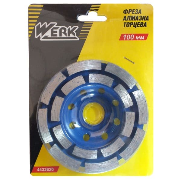Фреза алмазна торцева Werk 100х22.23 - зображення 1