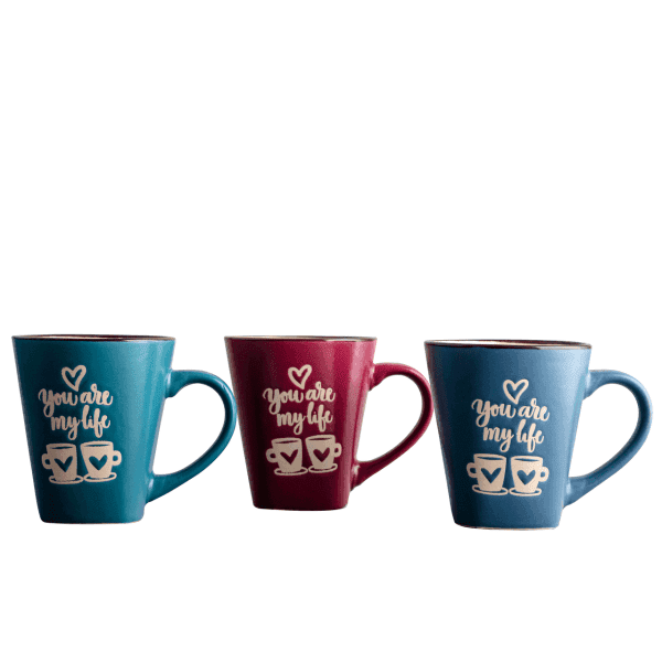 Чашка VT-C-612200 3 Кольори Vittora 200 мл - зображення 1