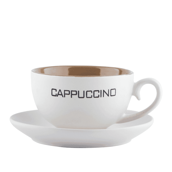 Чашки для капучіно з блюдцями VT-P-5204 Vittora 295 мл - зображення 1