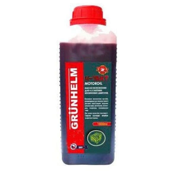 Grunhelm 4-TAKT SEMISYNT SAE 10W40 (1 л) Олива моторна - зображення 1