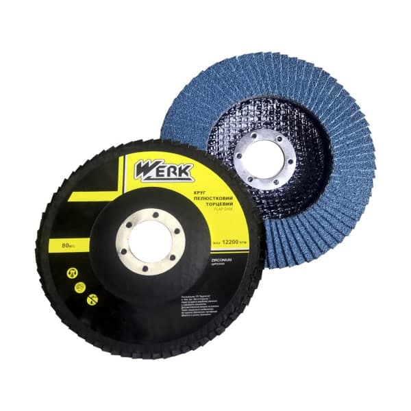 WERK А60, 125х22,23 Т29 Круг пелюстковий корунд цирконію - зображення 1