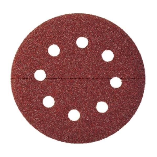 Круг абразивний самоклеючий 190 мм, к240, н-р 5шт Werk - зображення 1