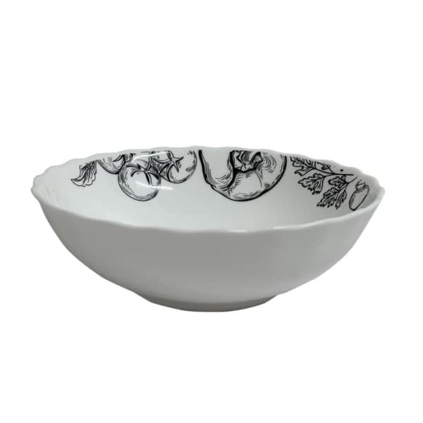 Салатник V-155Bs Овочевий етюд Vittora 155 мм - зображення 1