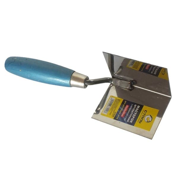 Сталь 37020 Мастерок штукатурний для внутрішніх кутів 80х60х60 мм - зображення 1