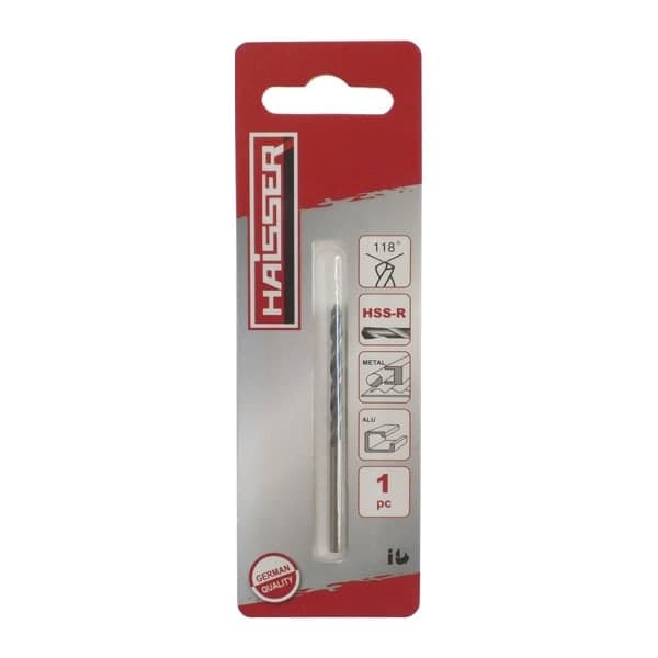 HAISSER HSS - 3.3х36х65мм Свердло по металу DIN 338, уп. 1 шт - зображення 1