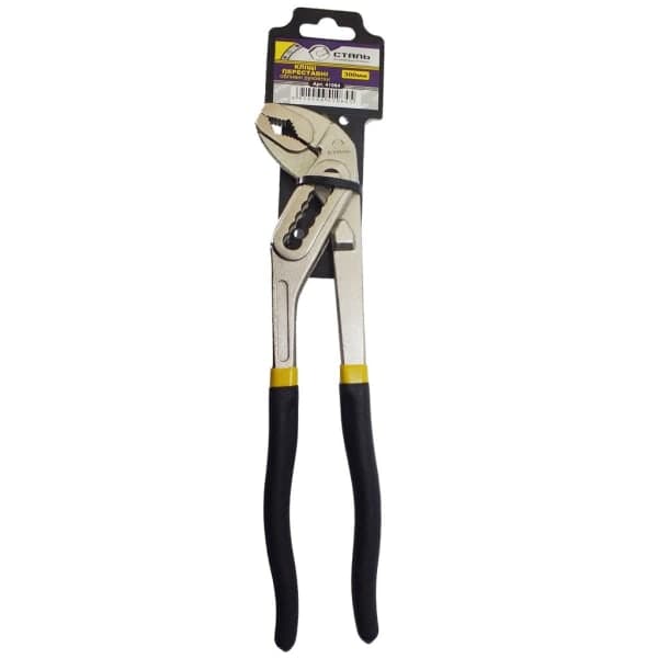 Сталь 41064 Кліщі переставні 300 мм - зображення 1