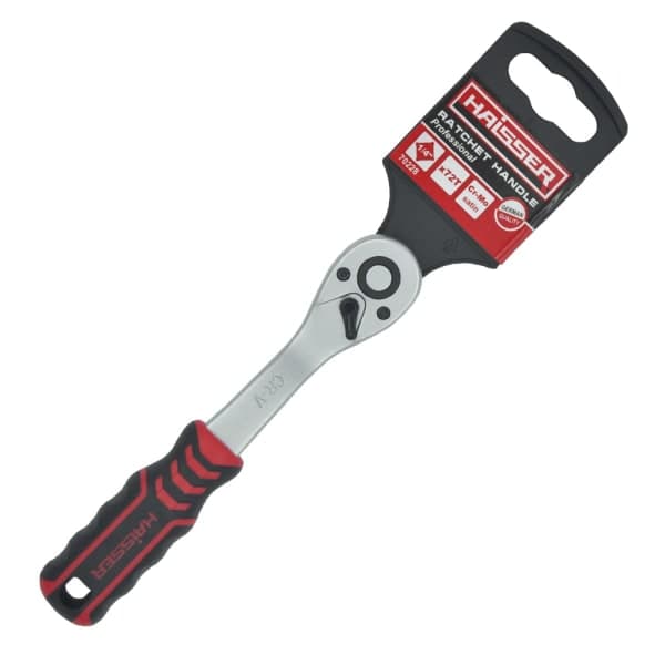 Ключ-тріскачка 1/4 72 зубці Haisser 70228 - зображення 1