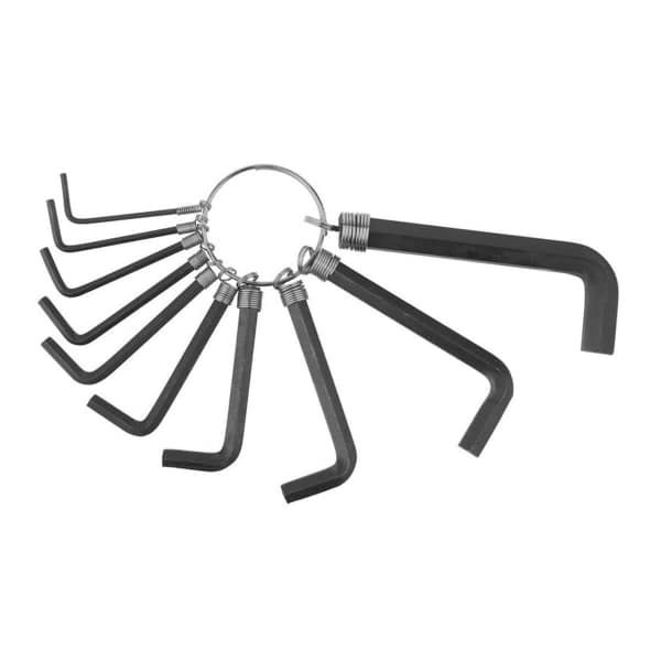 Набір імбусових ключів Сталь HEX 48107, 1,5-10 мм, CRV, 10 шт. - зображення 1