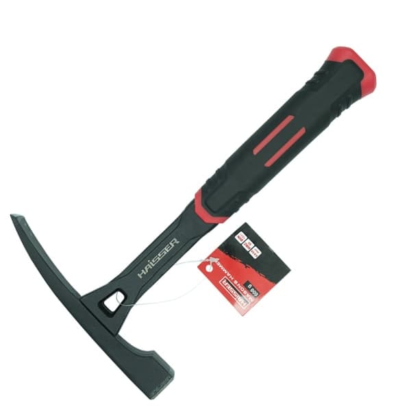 Молоток муляра 600 г цільнометалева ручка Haisser 44165 - зображення 1