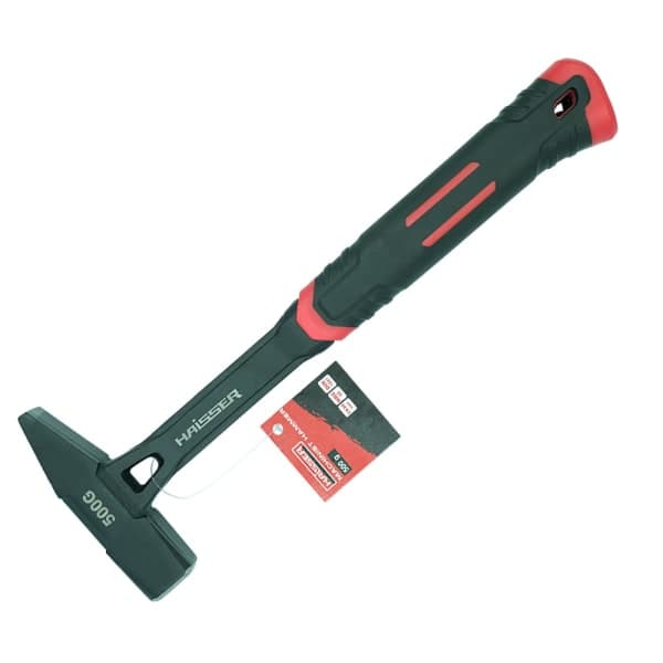 Молоток 500 г цільнометалева ручка Haisser 44164 - зображення 1
