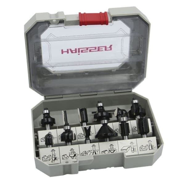 Набір фрез по дереву, 12 од. Haisser - зображення 1