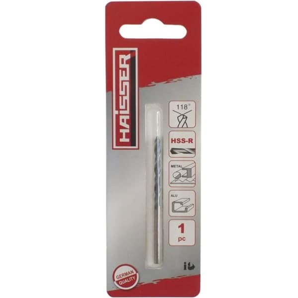 HAISSER Свердло по металу HSS - 2.7х33х61мм DIN 338 - зображення 1