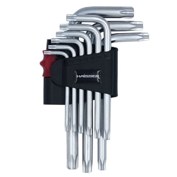 Haisser 48114 Набір Г-подібних ключів TORX з отвором - зображення 1