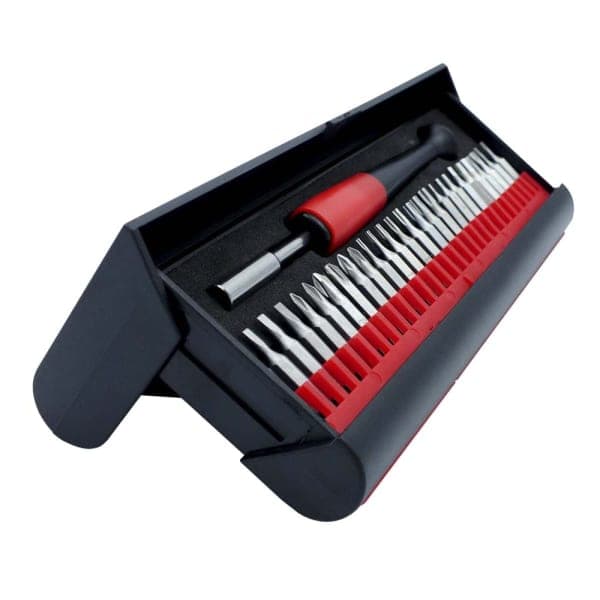 Набір 29 в 1 викрутка і прецизійні біти S2 Haisser 49200 - зображення 1