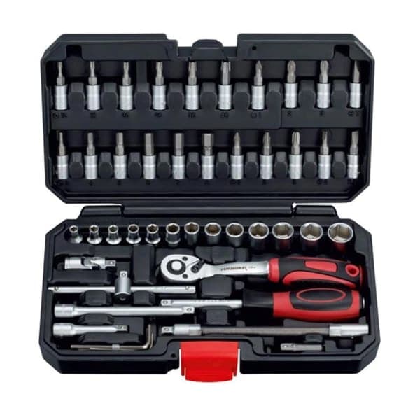 Набір інструментів професійний 70179 Haisser 46 одиниць - зображення 1