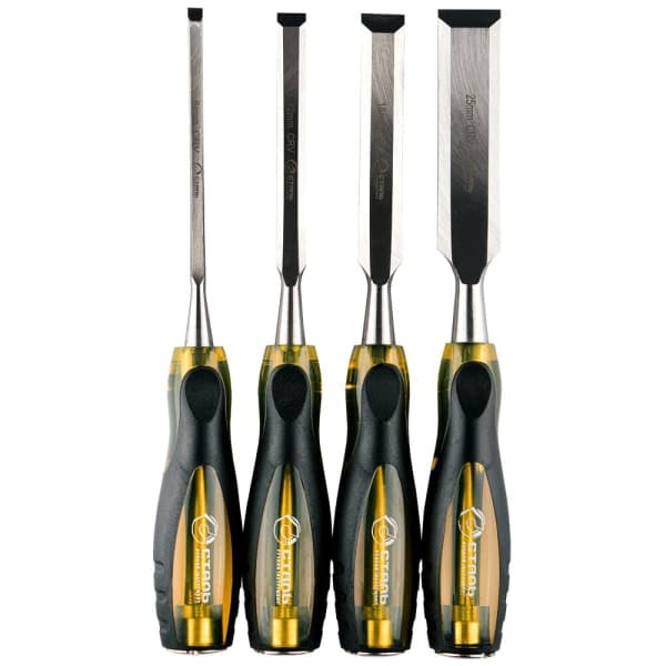 Набір ударних стамесок 4 шт Сталь - зображення 1