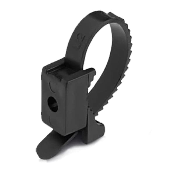 Кріплення ремінцеве - чорне 7х80мм уп.100шт. Haisser - зображення 1