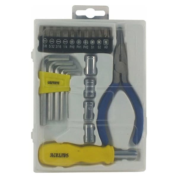 Набір ручних інструментів 40009 Світязь 22 шт - зображення 1