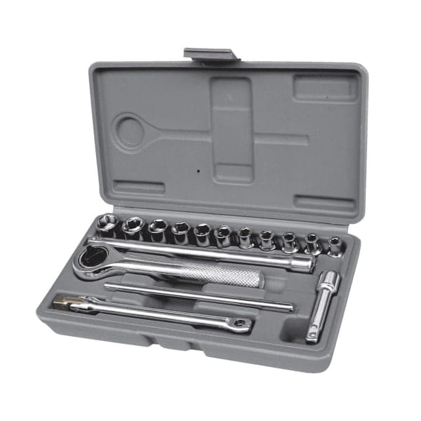 Світязь Набір насадок торцевих з тріскачкою і подовжувачем 1/4 - зображення 1