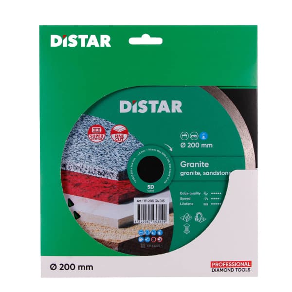 DISTAR Corona (1A1R) Granite Круг алмазний 200x25,4 - зображення 1