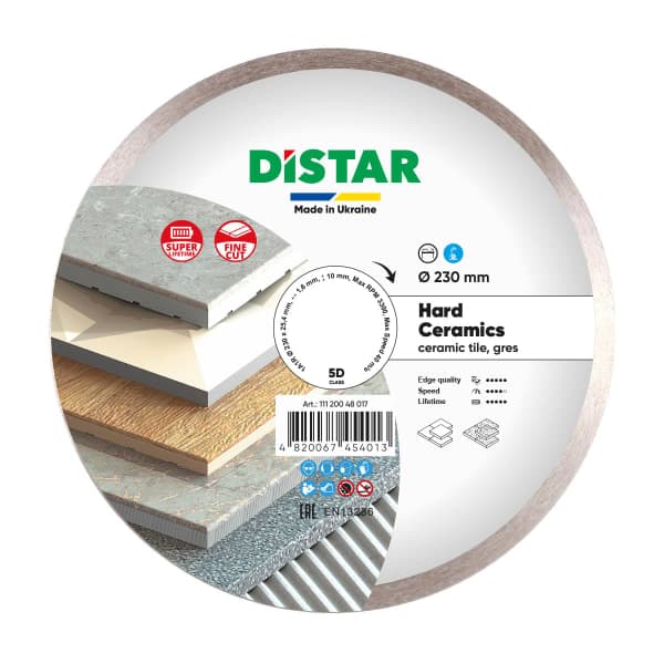 DISTAR Corona (1A1R) Hard Ceramics Круг алмазний 230x1,6x25,4 - зображення 1