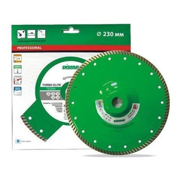 DISTAR Turbo - 230 Elite Active x2,6x9x22,23 / F Круг алмазний - зображення 1