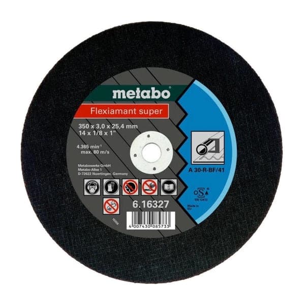 Metabo Flexiamant Super 350 x 3.0 x 25.4 мм Круг відрізний по металу - зображення 1