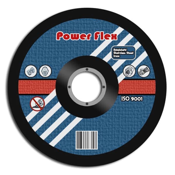 POWER FLEX Круг відрізний по металу 125х1.6х22.2 мм - зображення 1