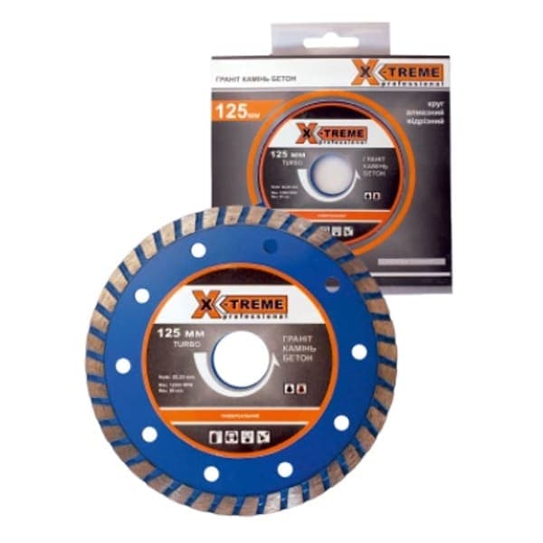 X-TREME Turbo - 150x7x22.225мм Круг алмазний по бетону - зображення 1