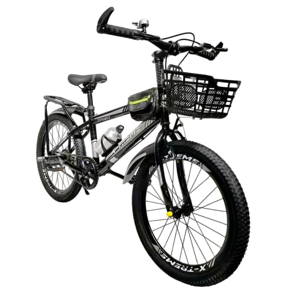 Дитячий велосипед X-Treme PRIME 25.20-03 чорно-сірий - зображення 1