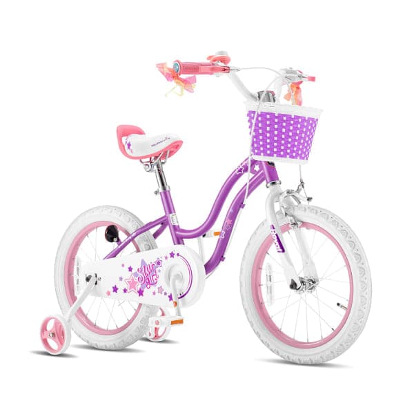 Дитячий велосипед RoyalBaby STARGIRL 25.16-02 фіолетовий - зображення 1