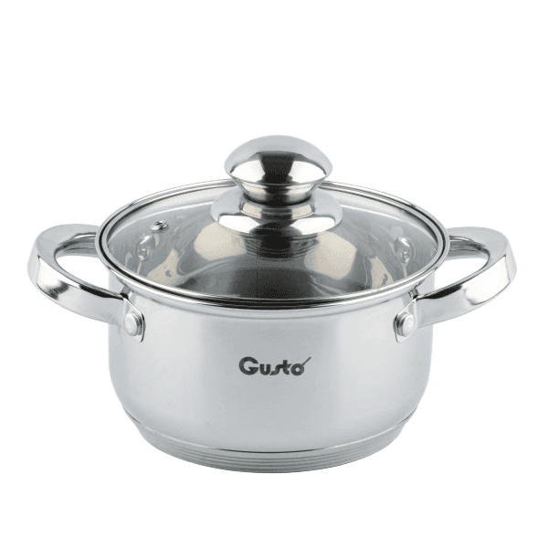 Каструля Nuovo GT-1500-22 22 см 4.7 л Gusto - зображення 1