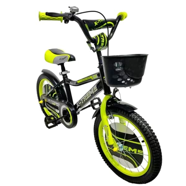 Дитячий велосипед X-Treme ROCKY 25.20-05 чорно-зелений - зображення 1