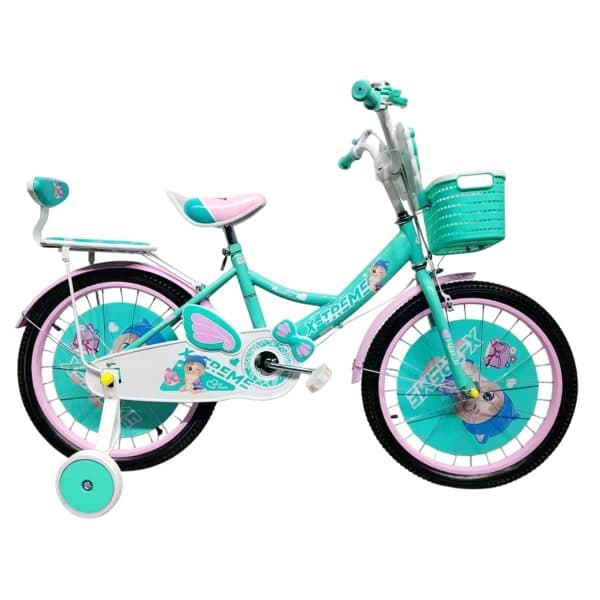 Дитячий велосипед X-Treme STARGIRL 16 Бірюзово-рожевий - зображення 1