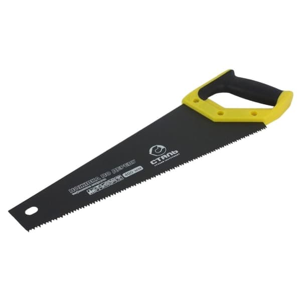 Сталь 40119 Ножівка по дереву двокомпонентна рукоятка 450 мм - зображення 1