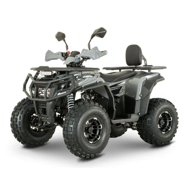 Квадроцикл FORTE AFP125 PRO сіро-жовтий - зображення 1
