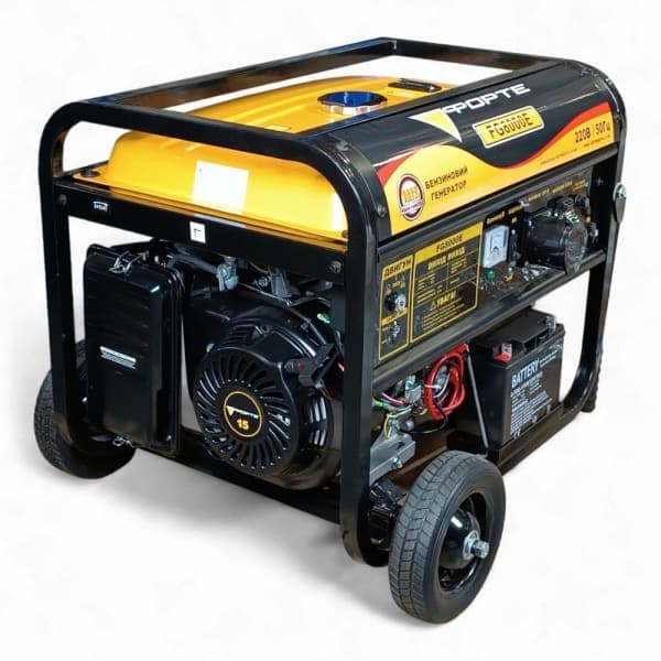 Генератор бензиновий 7.5 кВт Форте FG9000E - зображення 1