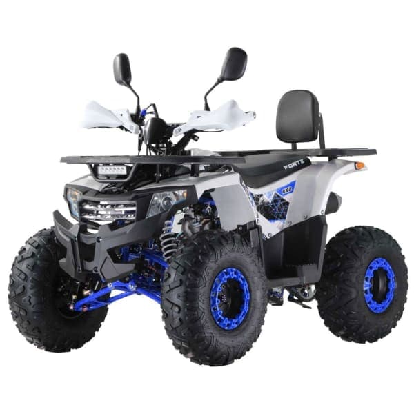 Квадроцикл FORTE ATV125F біло-синій - зображення 1