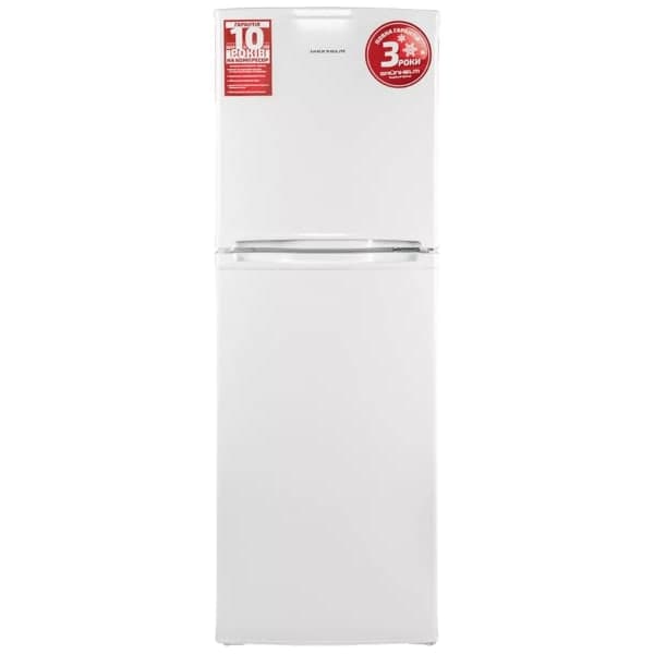 Двокамерний холодильник Grunhelm GRW-138DD - зображення 1