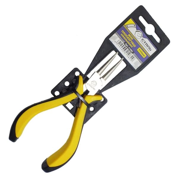 Круглогубці міні 115 мм Сталь 41082 - зображення 1