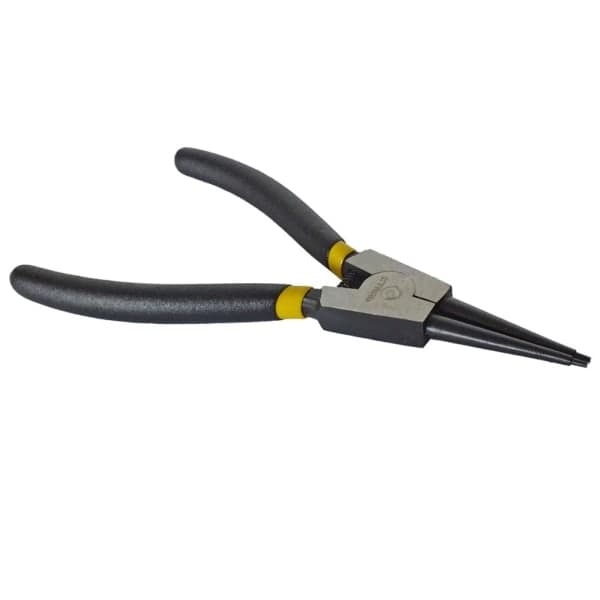 Знімач для зовнішніх стопорних кілець (прямі губки, разжимание) 180 мм Сталь 41046 - зображення 1