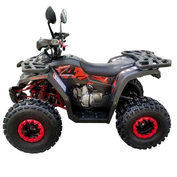 Квадроцикл FORTE Shark II 125 чорно-червоний - зображення 1
