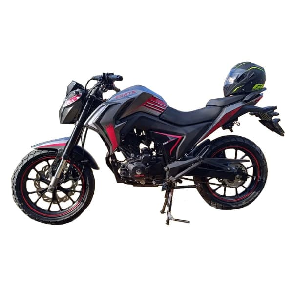 Мотоцикл BS-250 Forte Чорно-сірий - зображення 1