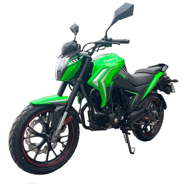 Мотоцикл BS-250 Forte Чорно-зелений - зображення 1