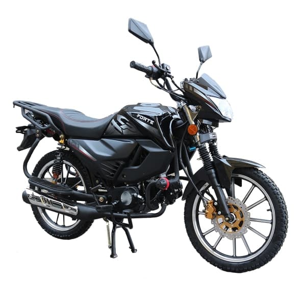 Мотоцикл ALFA FT125-LX Forte Чорний - зображення 1
