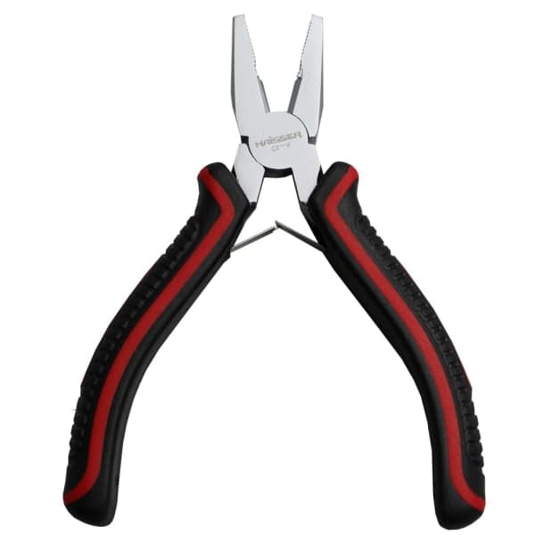 Міні плоскогубці 127мм Cr-V Pearl-nickel Haisser 41159 - зображення 1
